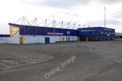 Foto 6x4 Das Deva Stadion in Chester Chester City F.C. wurden um 2010 aufgezogen