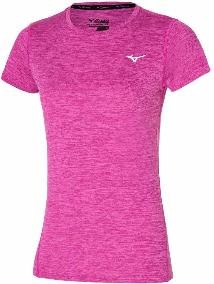 Спортивная рубашка Mizuno Damen Футболка Damen Impulse Core Tee Festival цвета фуксии 185985 7890₽