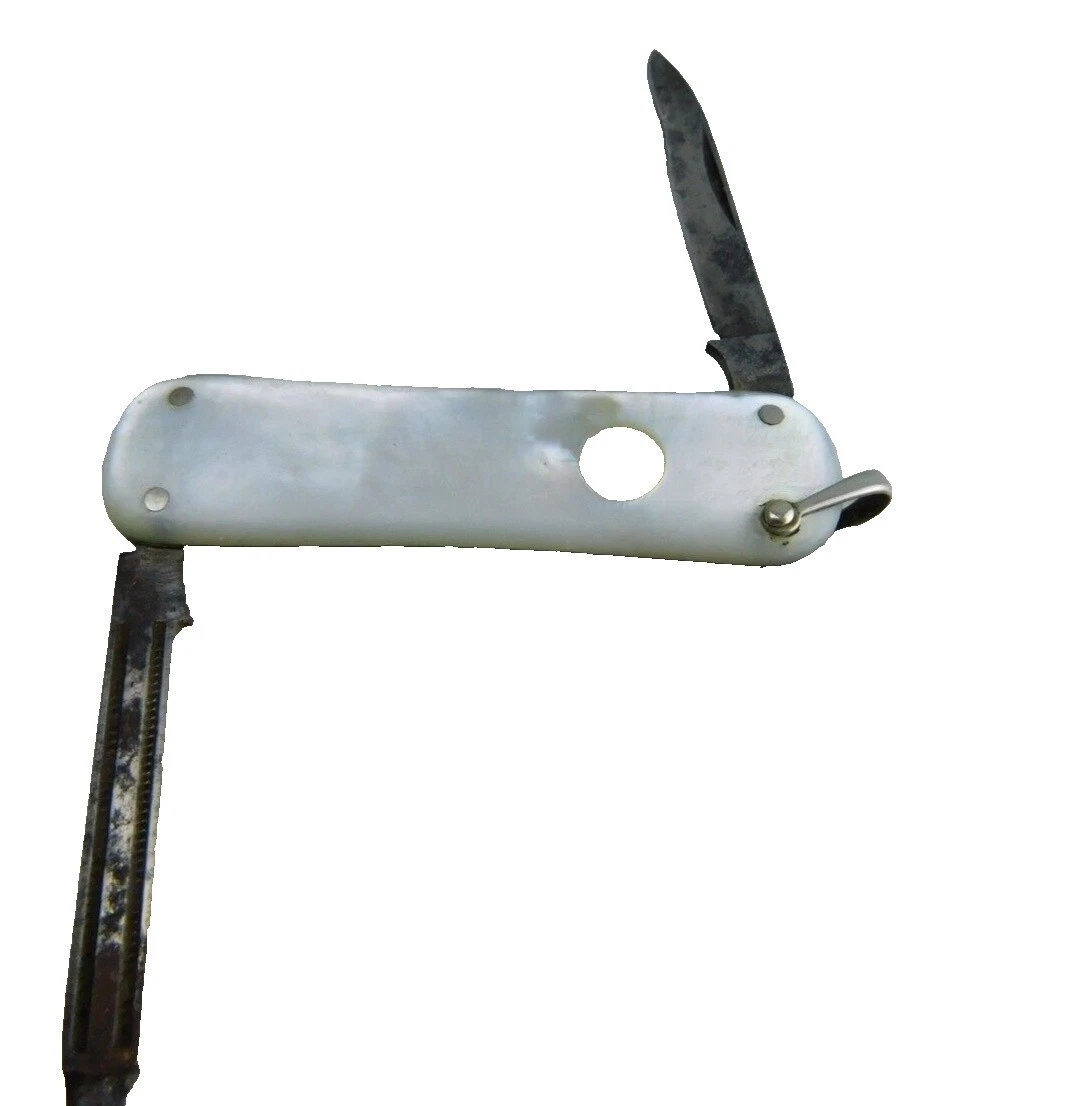 Schrade 指甲锉收藏折叠刀