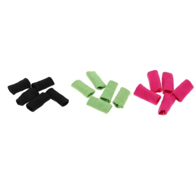 5 Stück Finger Ärmel Unterstützung Daumenbandage Schutz Atmungsaktiv Fingerbandage