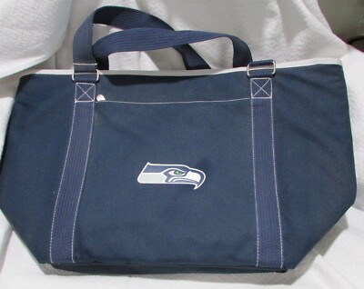 Picnic Time Football Seattle Seahawks Insulated Topanga Cooler Bag New