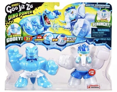 Moose Enterprise Heroes of Goo Jit Zu Dino Power Tyro vs Gigatusk