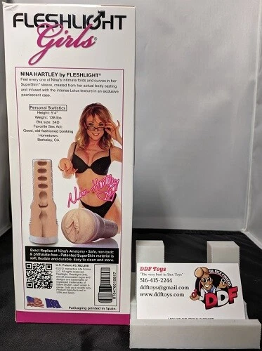 Nina Hartley Fleshlight Girls Lotus Texture Vagina Masturbator - Image 2 of 4