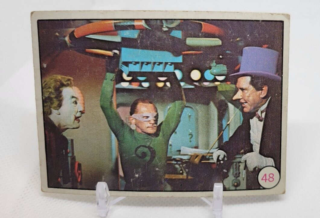 バッドマントランプ 1966 Topps Bat Laffs/Batman Color - #48 - Penguin/Joker