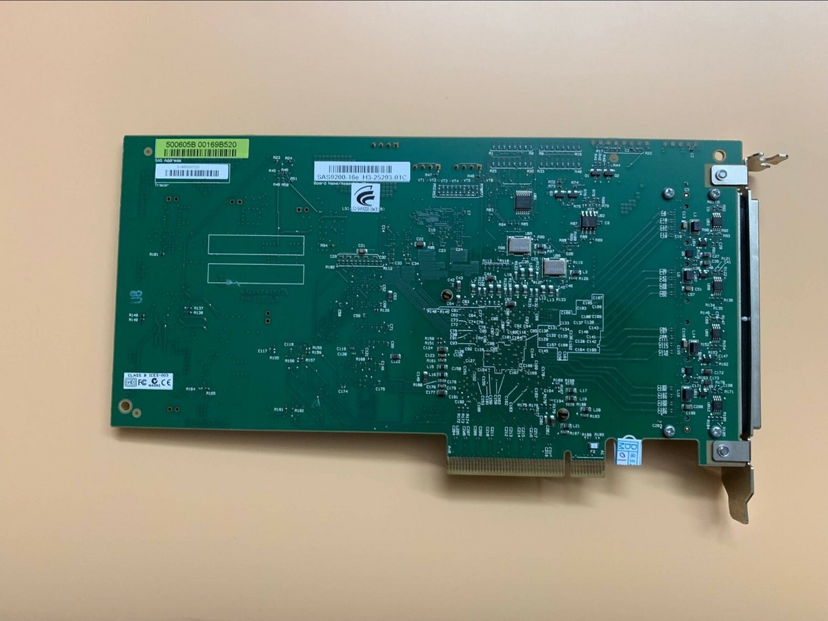 Scheda LSI SAS 9200-16e 16 Porte Esterne PCIe X8 – HBA Full Height Con Modalità IT Per ZFS E FreeNAS