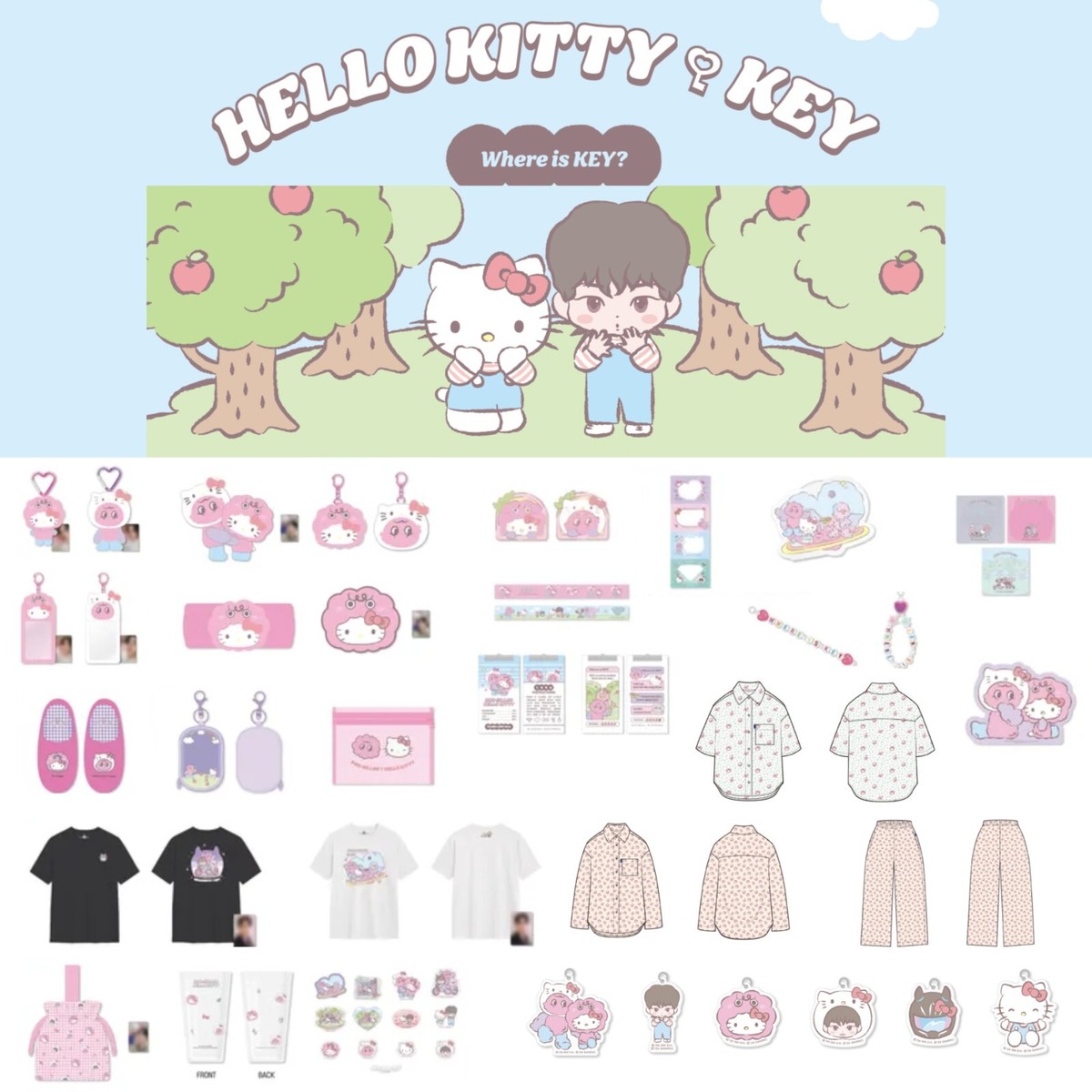 ON HAND] SHINee KEY Where is KEY? with HELLO KITTY POP-UP STORE | eBay