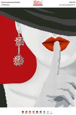 Bead Embroidery Kit Needlepoint Beading beadwork Secret lady DIY