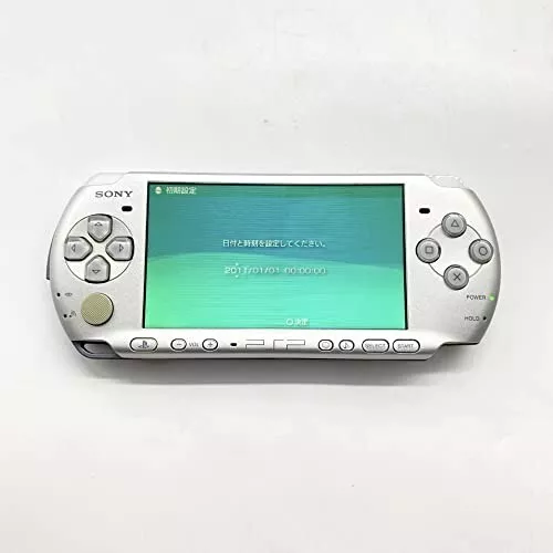 SONY PSP Playstation Portable Console JAPAN Model PSP-3000 Mystic Silver  (Japan Import)