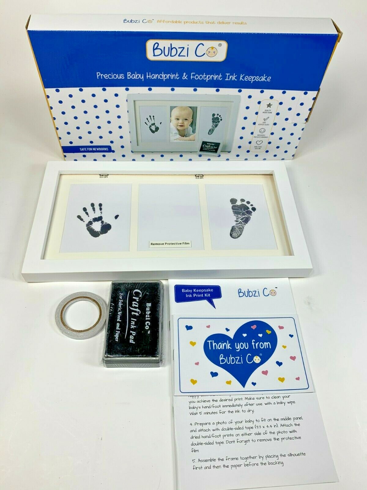 bubzi co baby handprint kit