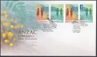 AUSTRALIA - 2015 'ANZAC - Joint Issue NZ' Both Issues First Day Cover [E9719]