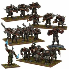 Mantic Kings of War MGKWH107 Ogre Army Starter 20 Miniatures Ogre Kingdoms
