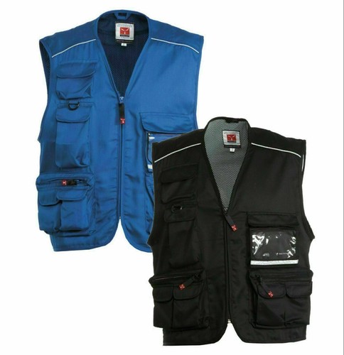 2 pz. Cool Gilet Classici Uomo ""Tasca"" in 8 Colori Disponibile - Foto 3 di 12
