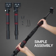 leikefitness Pull-Up Bar For Door Frame Chin Up Bar Upper Body Workout