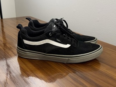 Vans Kyle Walker Pro Suede & Canvas Skate Shoes Men's Size 12 Black UltraCush