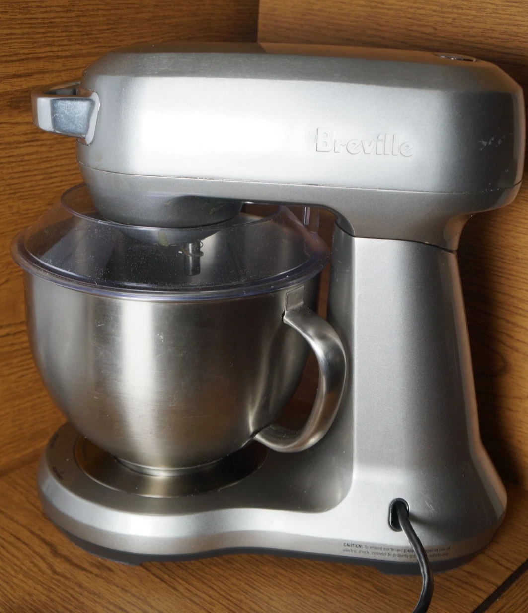 Breville BEM800XL Stand Mixer 5 Qt Die-Cast Bowl Beater Whisk Dough Hook TESTED