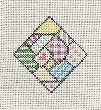cross stitch finished hand made  Quilt  piece for DIY piece Or Decor
