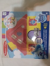 Melissa  Doug Blues Clues  You Wooden Lift-The-Flap Activity Board Ships Fast