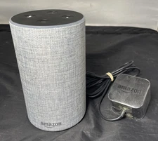Amazon Echo (2nd Generation) Smart Assistant Speaker - Charcoal Fabric