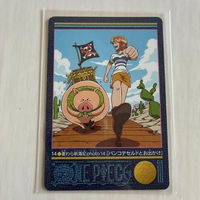 Bancodeseldos outing Nami 14 Straw Hat Saga ONE PIECE JP Trading Card CCG Card