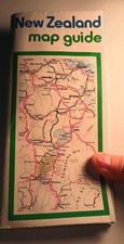 Vintage 1981 Map of New Zealand