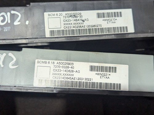 JAGUAR XF X250 3.0 DIESEL AUTOMATIC ENGINE ECU KIT CX23-12C520-PA - Picture 2 of 8