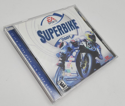 Superbike 2001 PC EA Sports Milestone Racing Simulation Game CD-ROM Classic