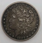 1884-S Morgan Silver Dollar $1 - San Francisco