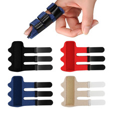 Upgraded Finger Splints 4Pcs , Trigger Finger Splint Finger Brace with 3 Fixing