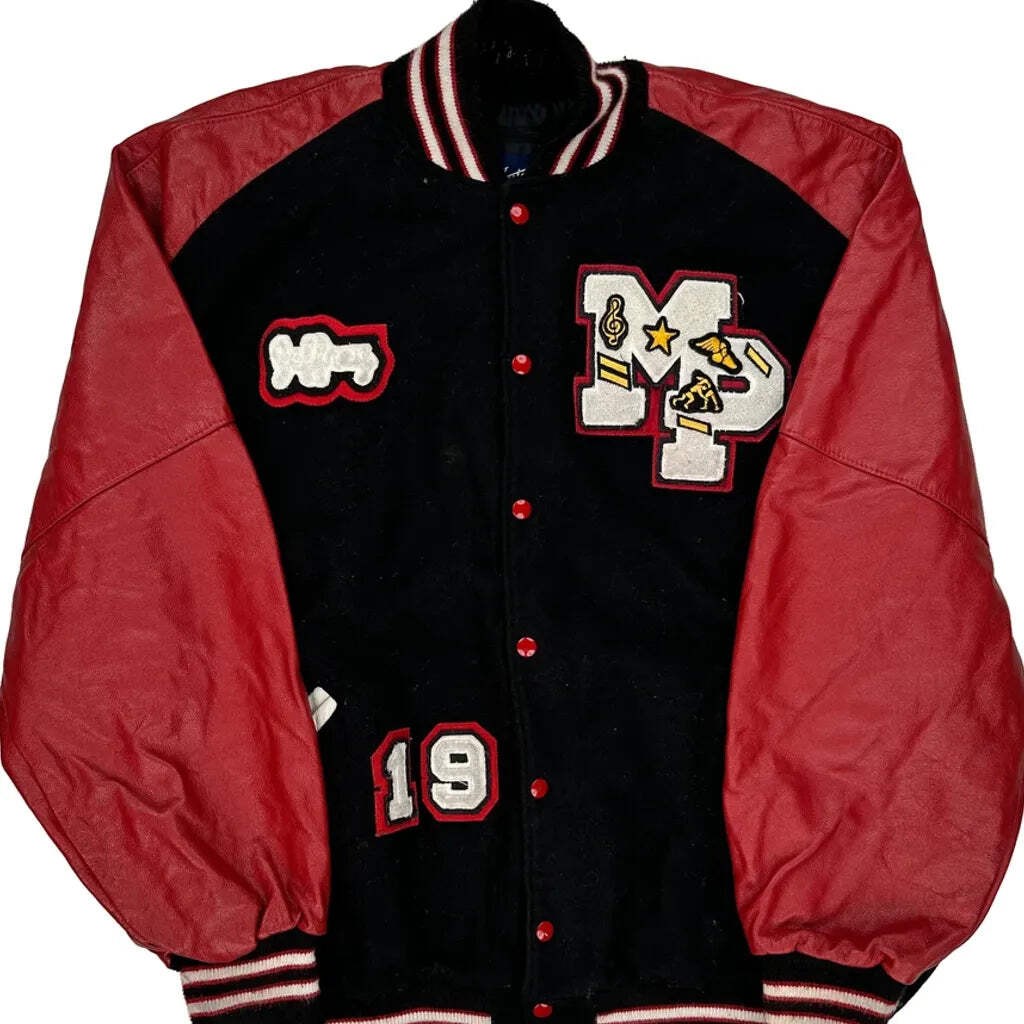 Jostens Varsity Jacket - 4XL Black Leather | eBay