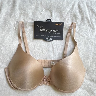 NEW APT. 9 Bra, Size 36 B, Add-A-Cup Collection, Tan