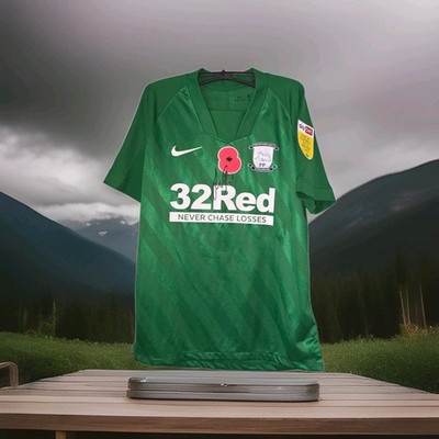 Pre-Matchworn-Trikot Preston North End mit Zertifikat.
