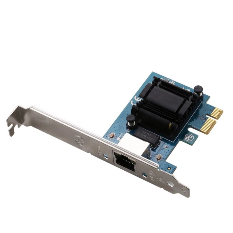 2.5Gbps Gigabit PCIe Ethernet Networking Card RTL8125B Chip PCIE X1 to RJ45 LAN - Bild 2 von 4