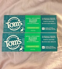 Tom's of Maine Wicked Fresh Fluoride Toothpaste Spearmint Ice Anticavity 4.0 oz