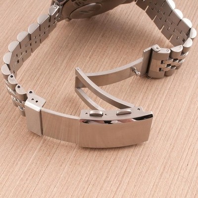 Tool Less Quick Adjust Bracelet Watch Buckle Clasp  Deployant Deployment Diver