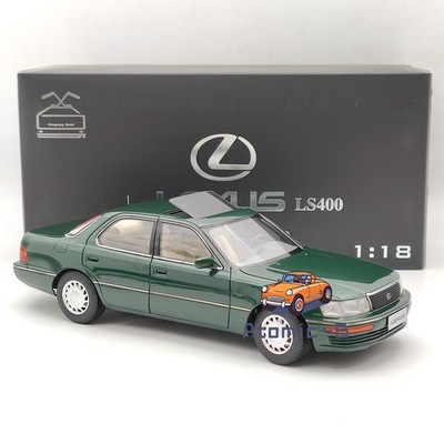 1/18 Lexus LS400 First Generation Green Diecast model Car Collection Open