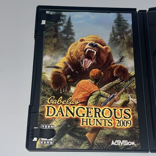 Cabela's Dangerous Hunts 2009 Sony PlayStation 2 Very Good Tested CIB! - Picture 3 of 5