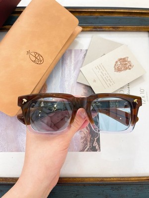 JACQUES MARIE MAGE Sunglasses JMMQU Handcrafted Frame 50-22 Brown Gradient