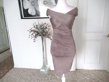 GUESS Sandy Taupe Body Conscious Dress XS NEW Retail $245
