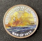 Colorized Kennedy Half Dollar War Of 1812 Constitution Vs Guerruere Free Ship