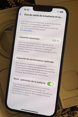 Apple iPhone 14 Bleu 128 GO - Photo 6/11