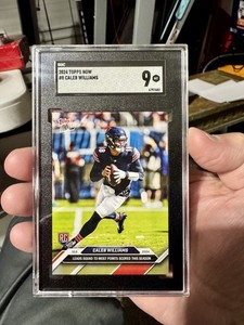 2024 Topps Now #8 Caleb Williams Rookie RC PSA 9 Chicago Bears