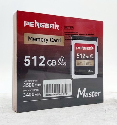 512GB Pergear Master CFexpress 4.0 Type B Speicherkarte