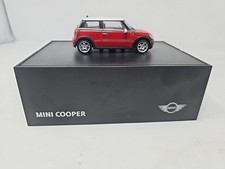Bmw Mini Cooper 2001 Red 1/43 Minichamps Dealer box