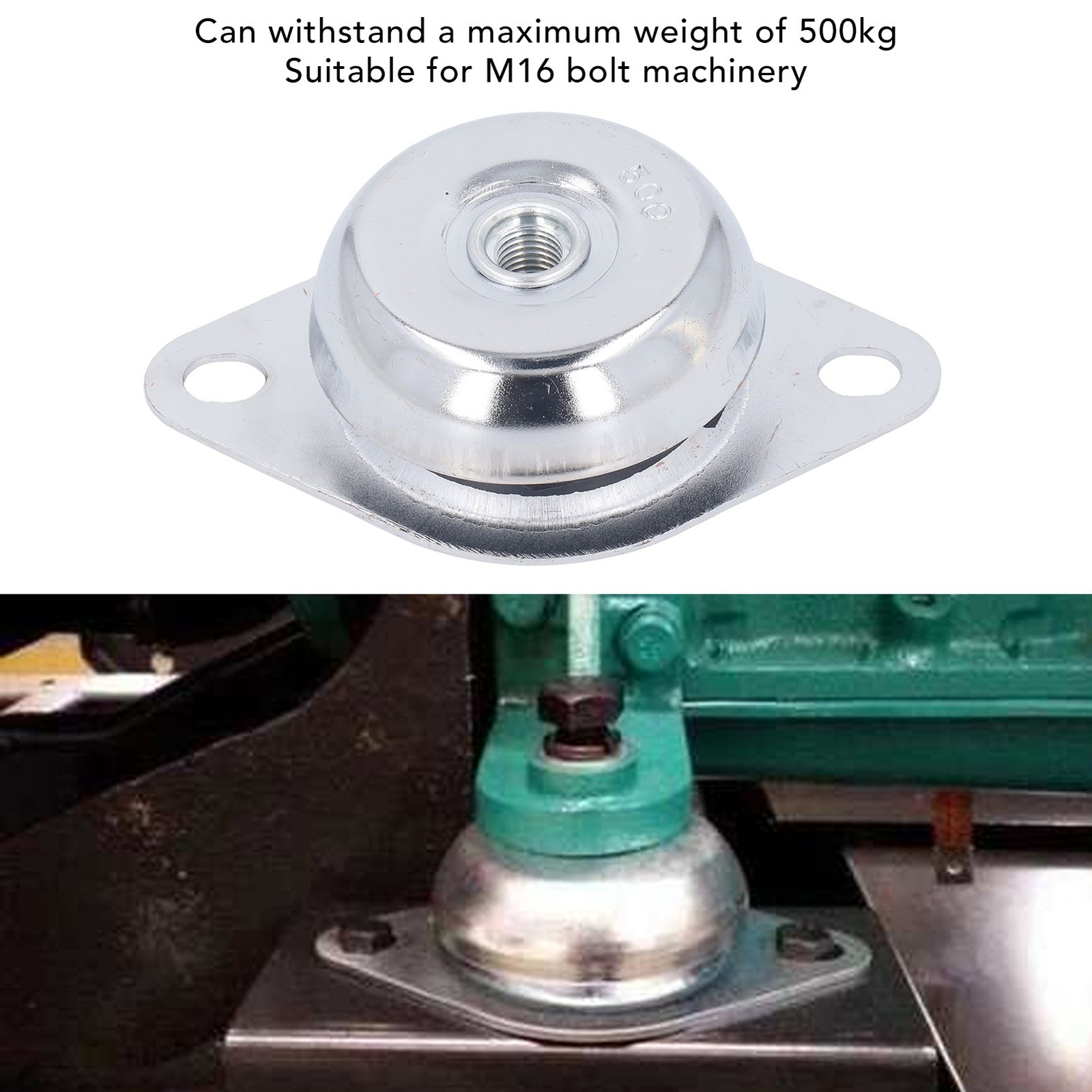 500kg Load Capacity Anti Vibration Pad For Equipment Shock Absorption Mat