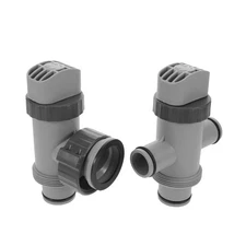 1 Set Pool Hose Plunger Valve - Pool Hose Valve For Pump And Maintenance