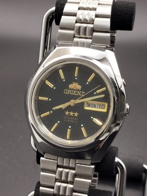 Orient 3 Star 21 Jewels 469WB8-71CA Automatic Men's Watch, Working