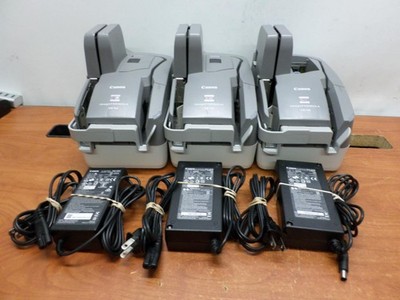 Canon CR-50 Image Formula Check Processing Imaging Scanner - M111101 Lot of 3