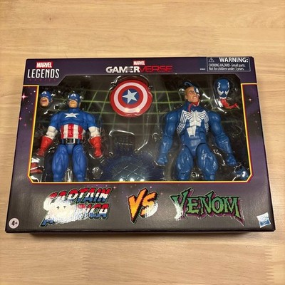 Marvel Legends Captain America vs Venom Gamerverse Unopened