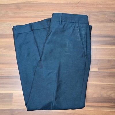 Gucci Uniform Staff Pants Men's 46 Blue Lana Wool Mohair Flawed As Is Trousers