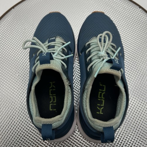 KURU Womens Sz 8 Atom Cloud Breathable #20560280 Tidal Wave-White-Oasis Blue - Picture 11 of 12